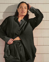 Dawn Linen Blend Hi Low Tunic - Universal Standard