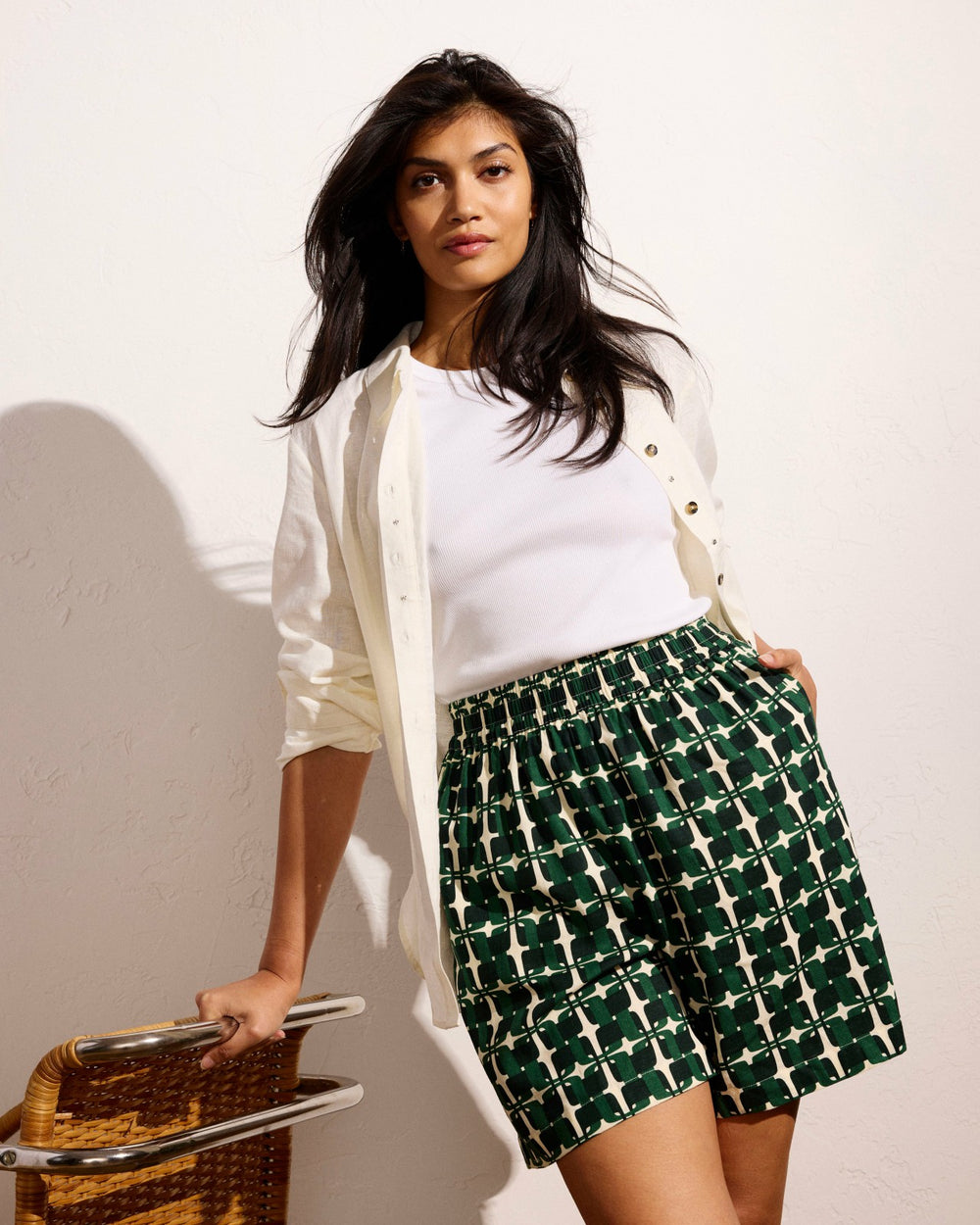 Juniper Linen Blend Easy Pull-On Shorts - Universal Standard