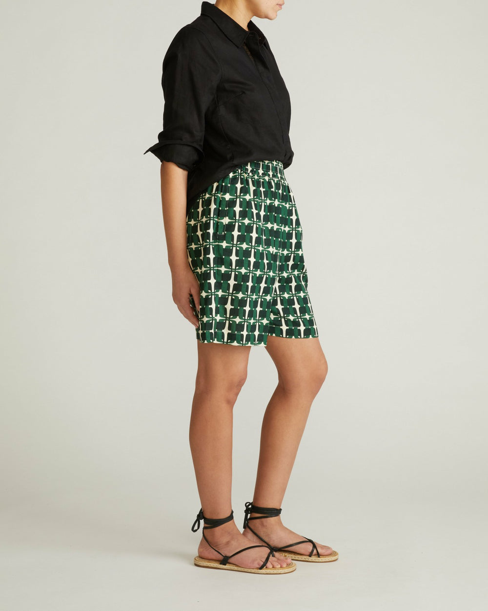 Juniper Linen Blend Easy Pull-On Shorts - Universal Standard