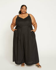 Promenade Linen Blend Jumpsuit - Universal Standard