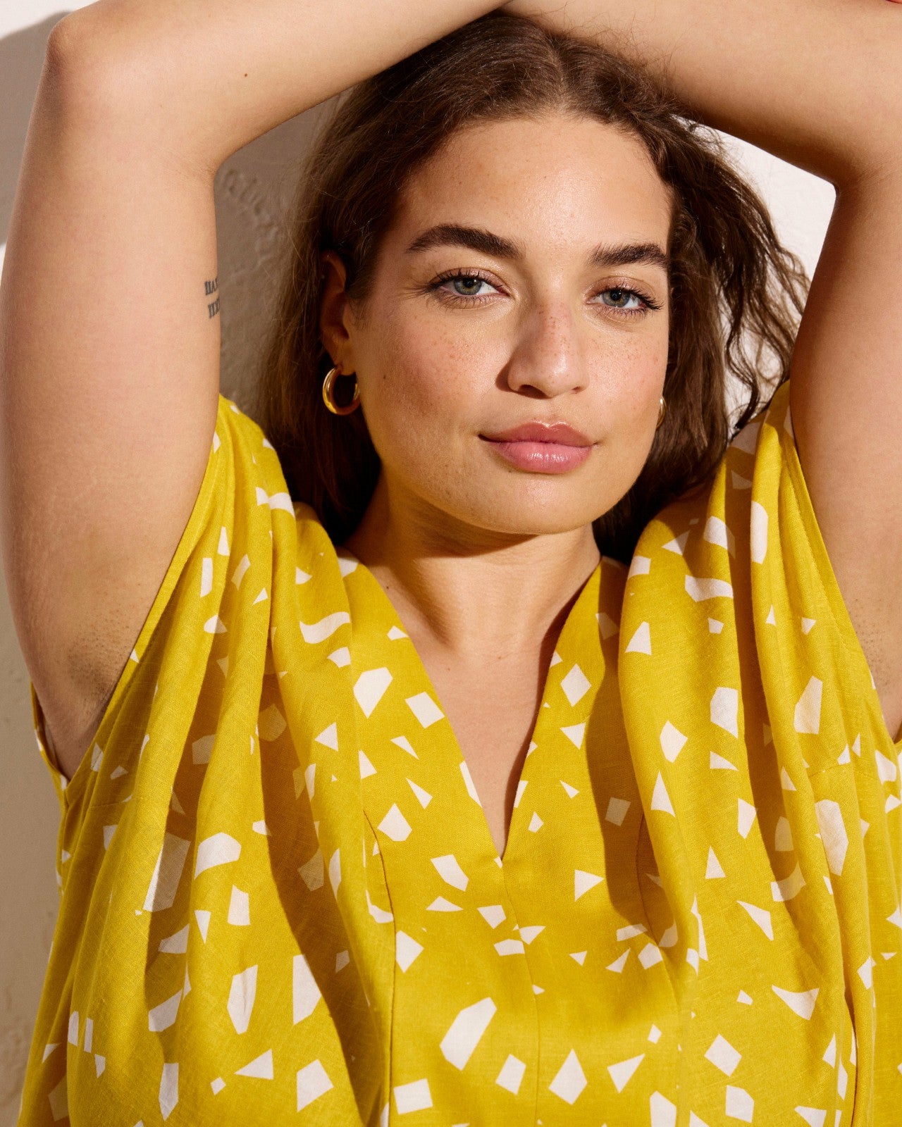 Cabana Linen Blend Kaftan - Universal Standard