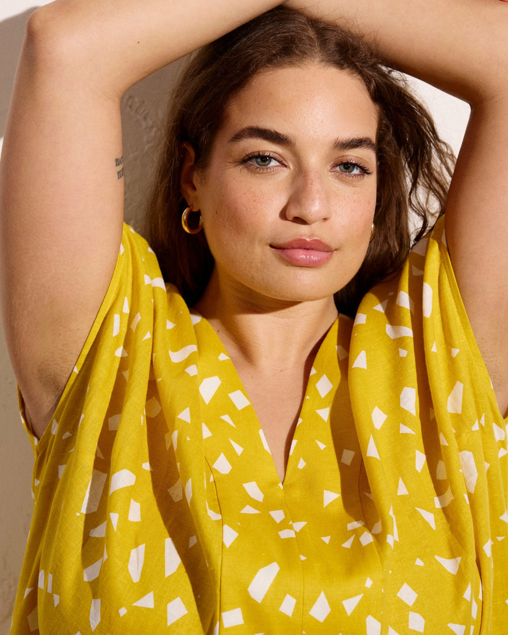 Cabana Linen Blend Kaftan - Universal Standard
