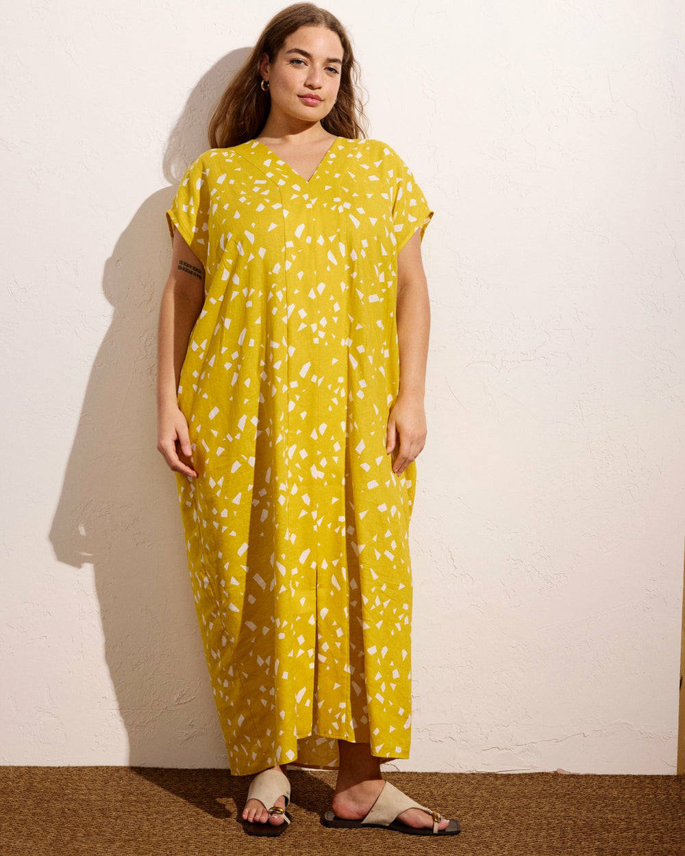 Cabana Linen Blend Kaftan - Universal Standard