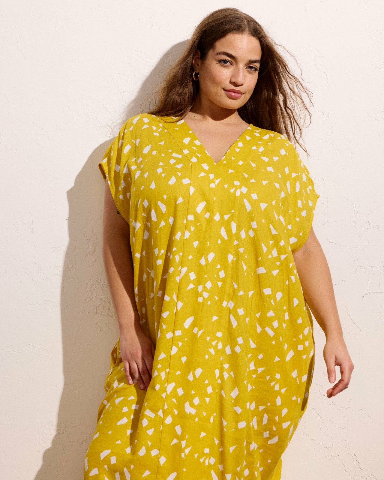 Cabana Linen Blend Kaftan - Universal Standard