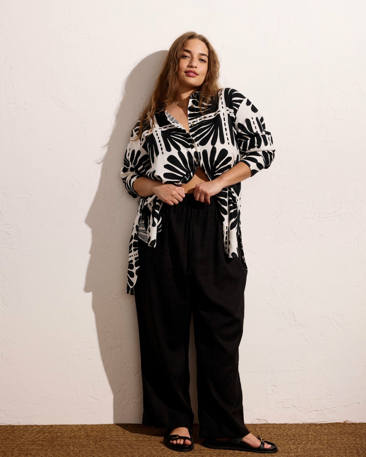 Dawn Linen Blend Hi Low Tunic - Universal Standard