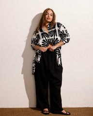 Dawn Linen Blend Hi Low Tunic - Universal Standard