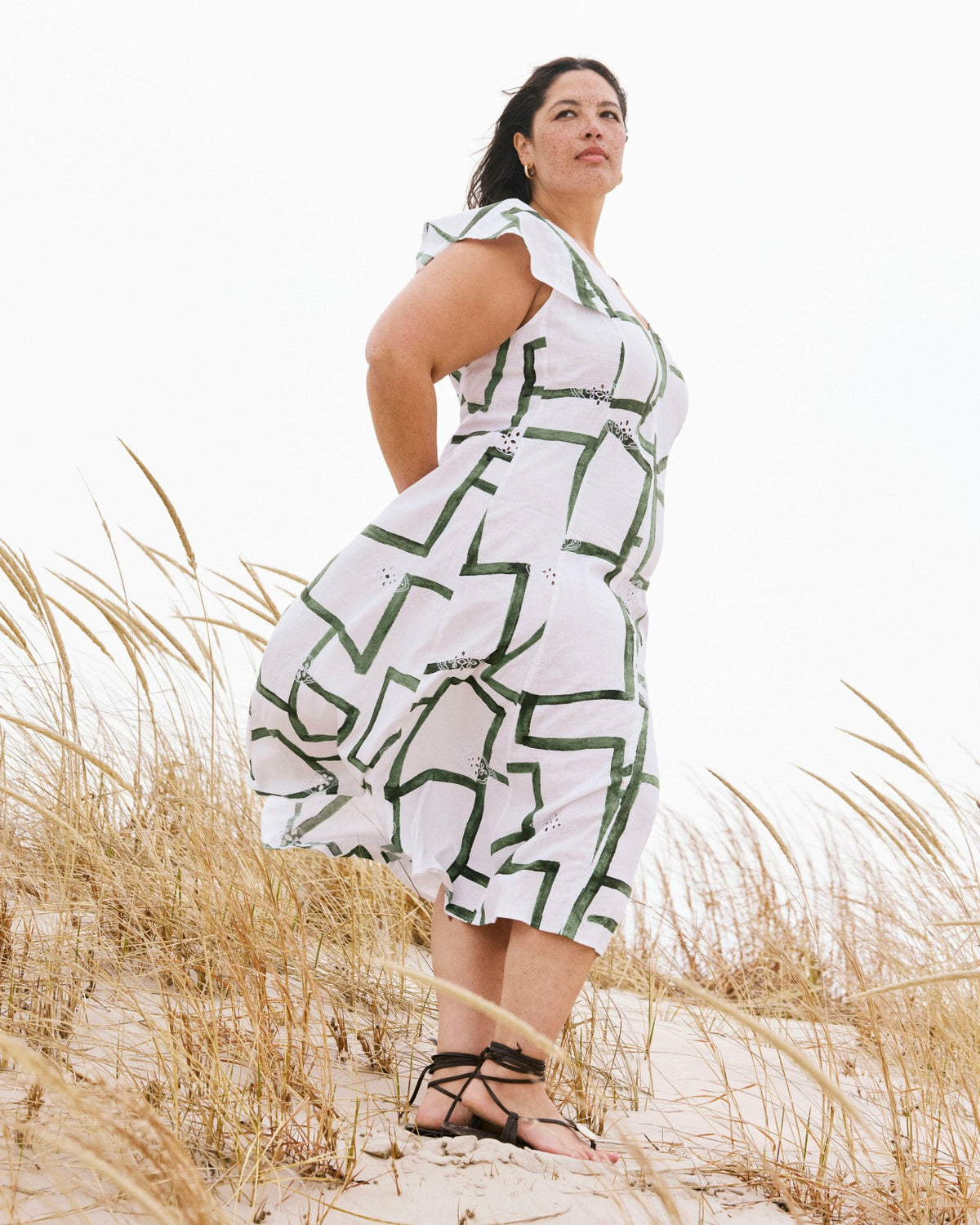 Victoria Linen Blend Dress - Universal Standard