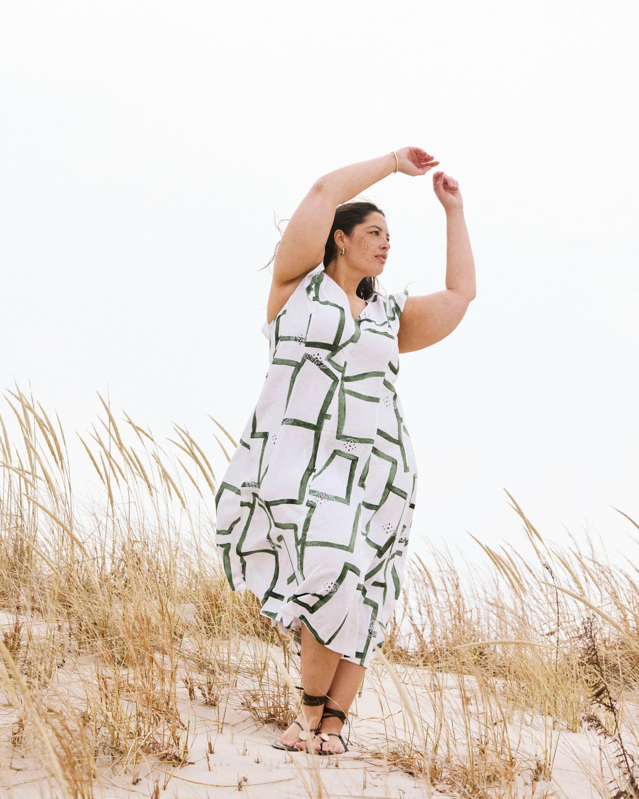 Victoria Linen Blend Dress - Universal Standard
