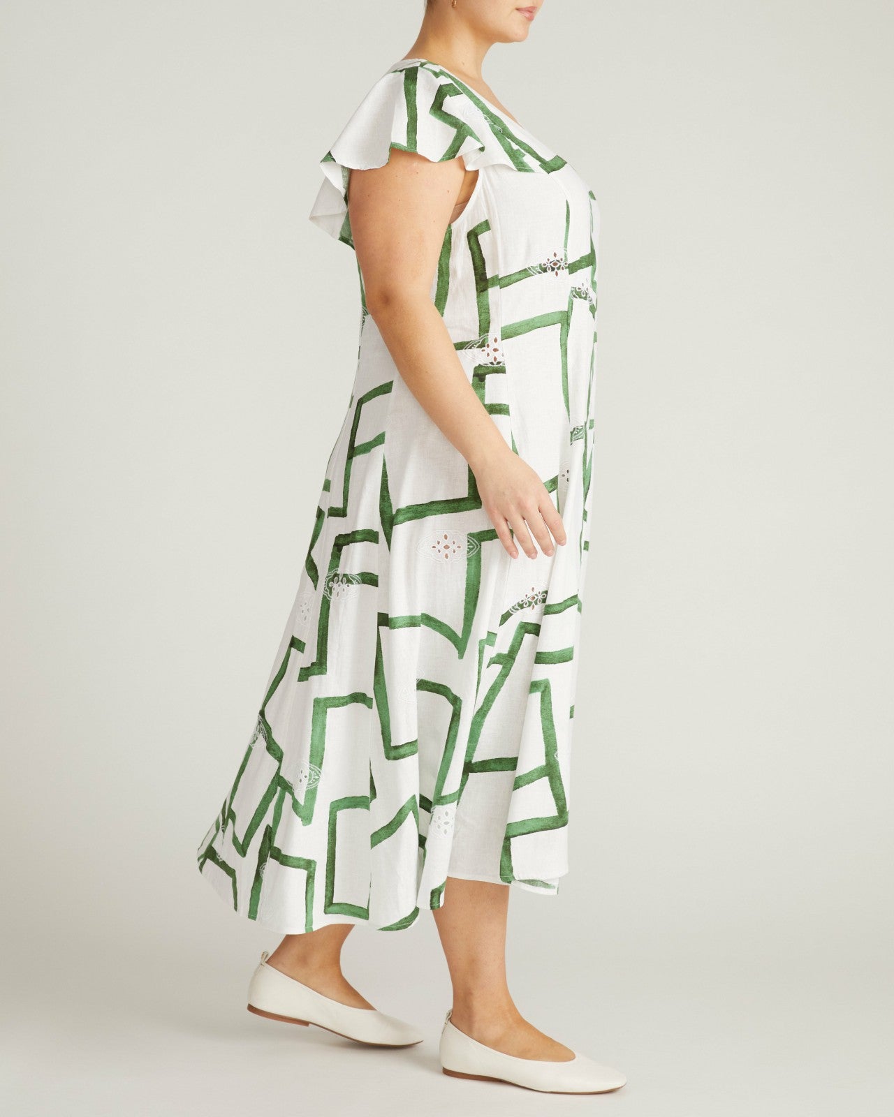 Victoria Linen Blend Dress - Universal Standard