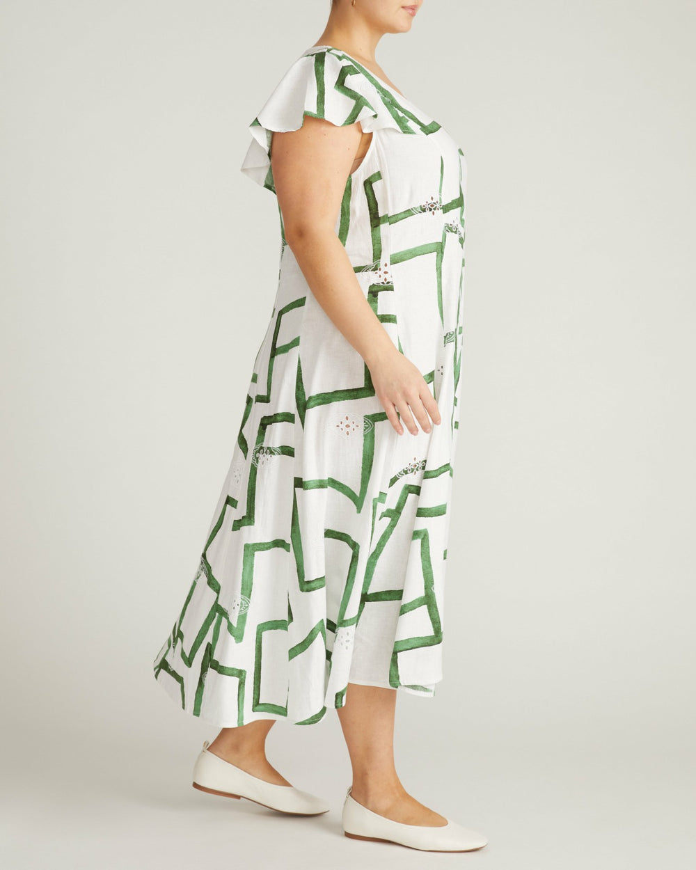 Victoria Linen Blend Dress - Universal Standard
