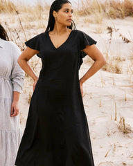 Victoria Linen Blend Dress - Universal Standard