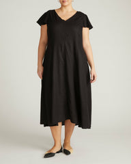Victoria Linen Blend Dress - Universal Standard