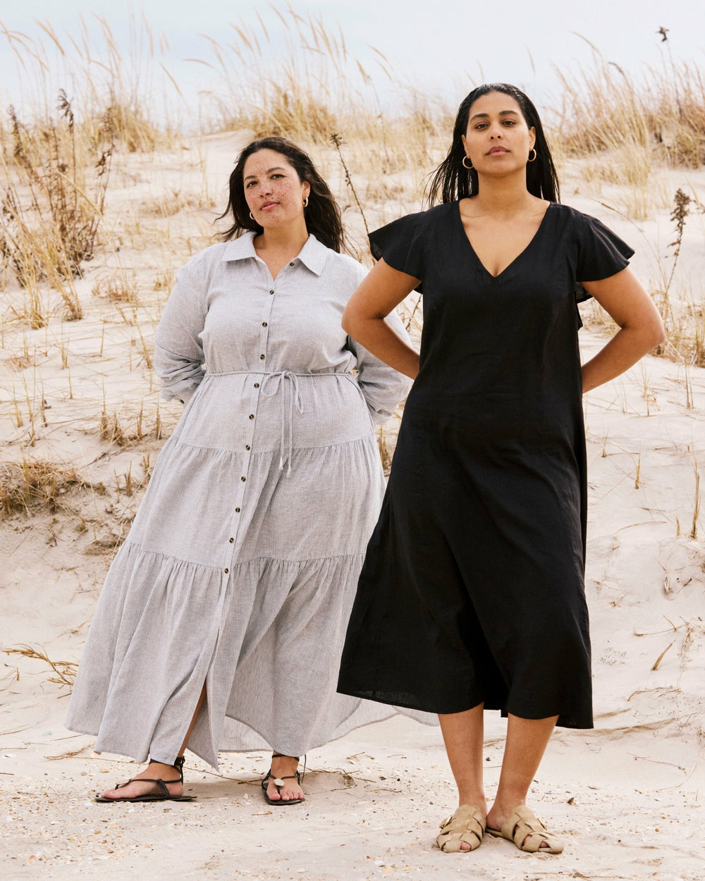 Victoria Linen Blend Dress - Universal Standard