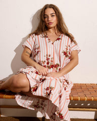Louvre Bow Back Linen Blend Dress - Universal Standard