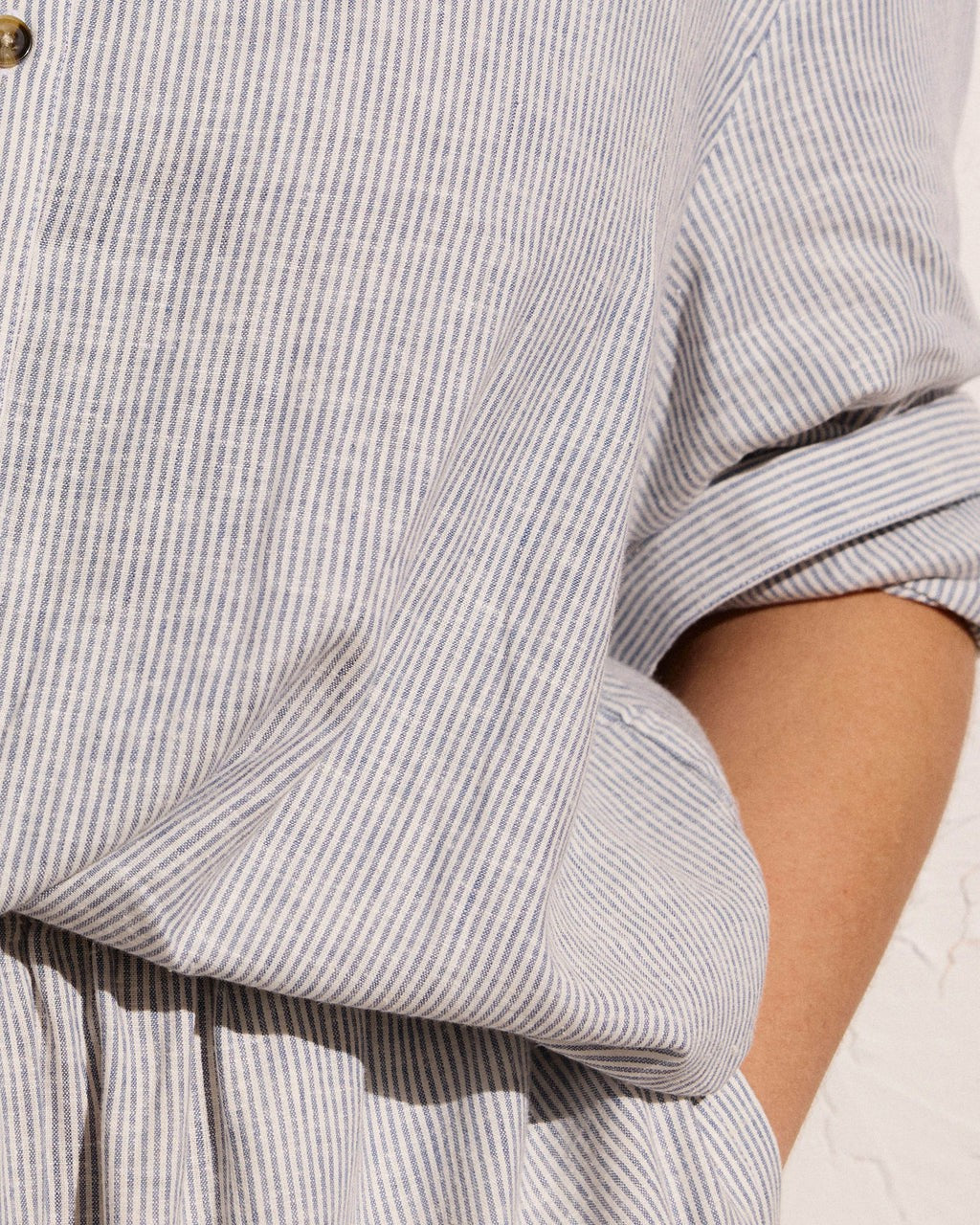 Maggie Barrel Leg Linen Blend Jumpsuit - Universal Standard
