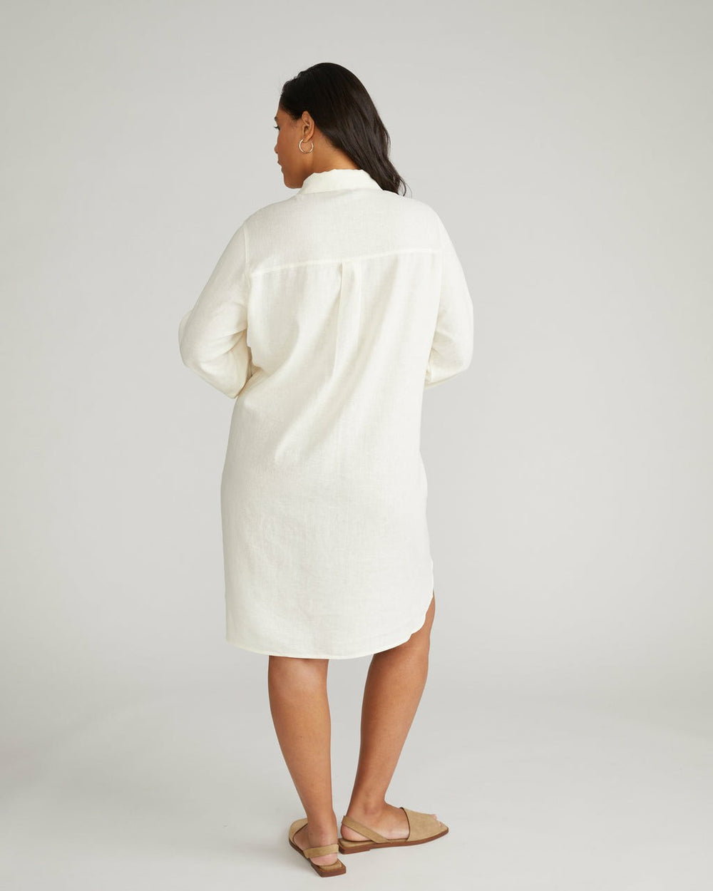 Linen Blend Rubicon Shirtdress - Universal Standard