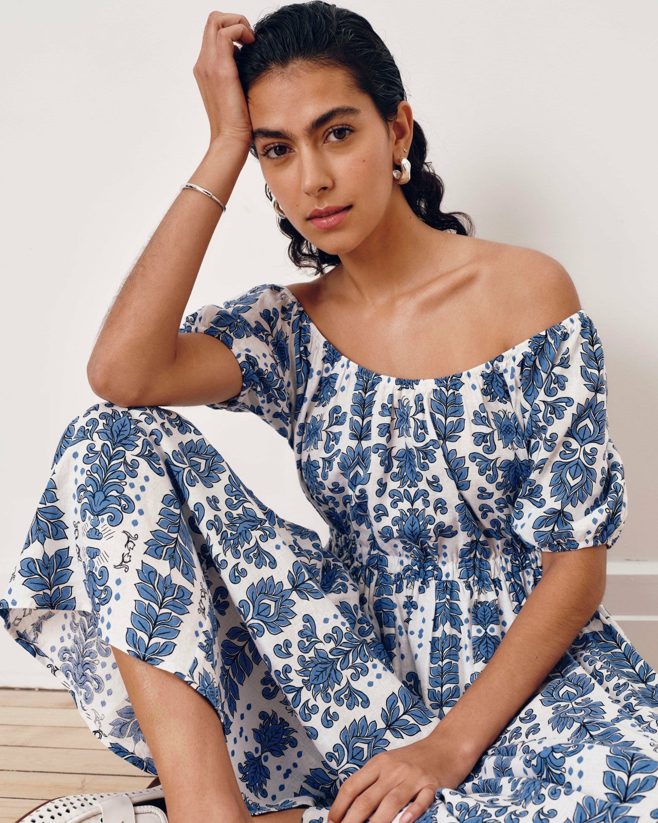 Andrea Linen Blend Dress - Universal Standard