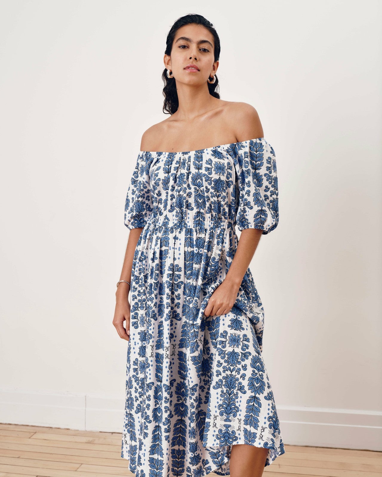 Andrea Linen Blend Dress - Universal Standard