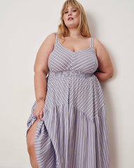 Ruby Smocked Linen Blend Sundress - Universal Standard