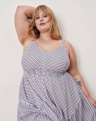 Ruby Smocked Linen Blend Sundress - Universal Standard