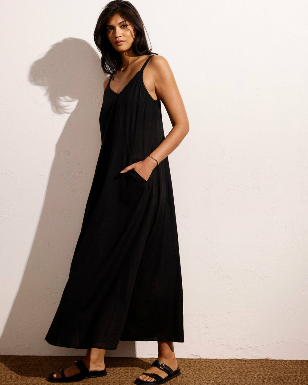 Kite Linen Blend Dress - Universal Standard