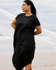 Iconic Stretch Linen Blend Geneva Dress - Universal Standard