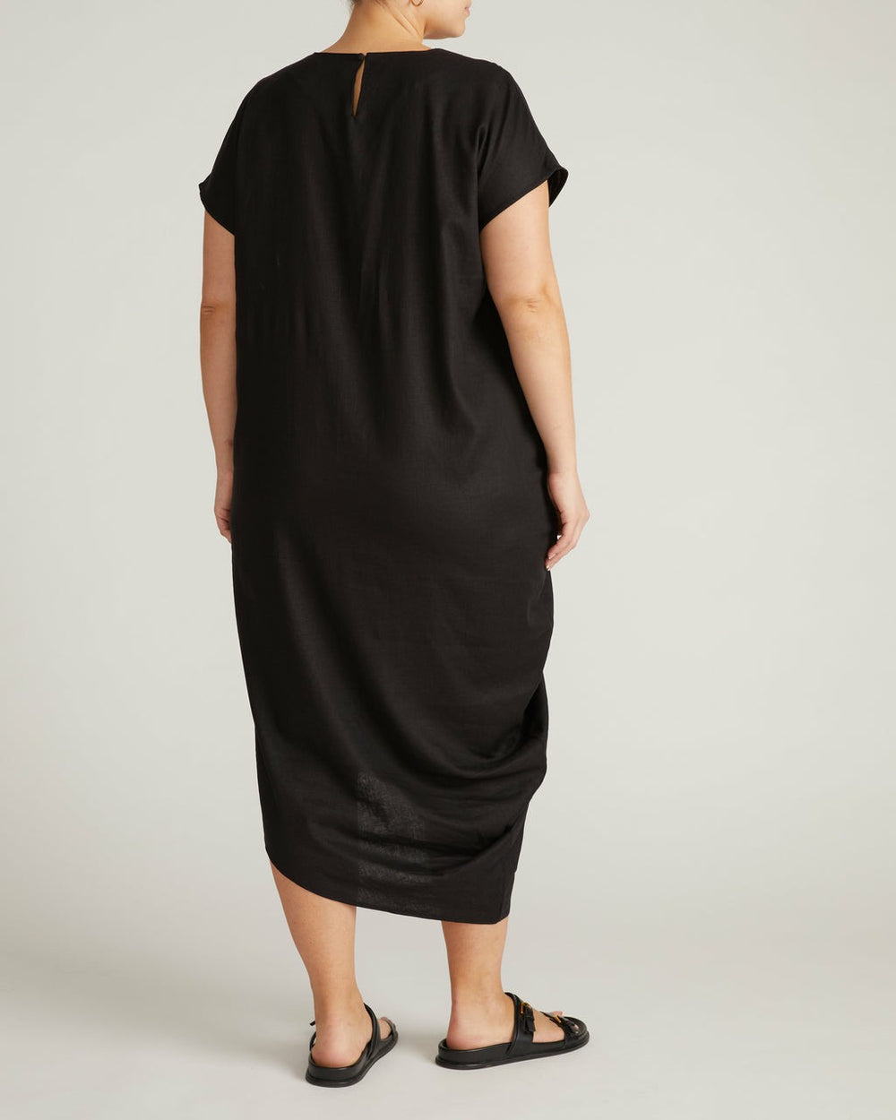 Iconic Stretch Linen Blend Geneva Dress - Universal Standard