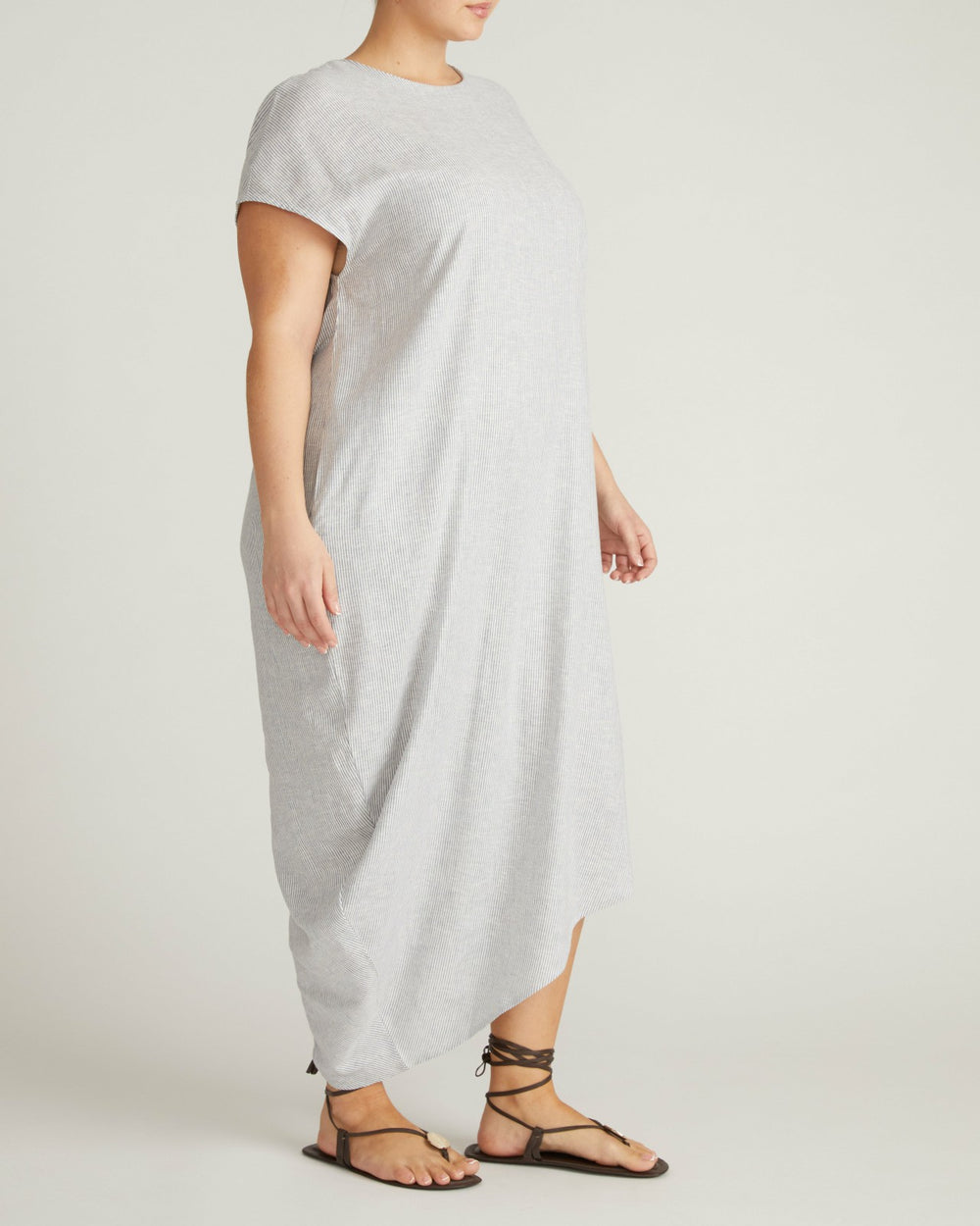 Iconic Stretch Linen Blend Geneva Dress - Universal Standard