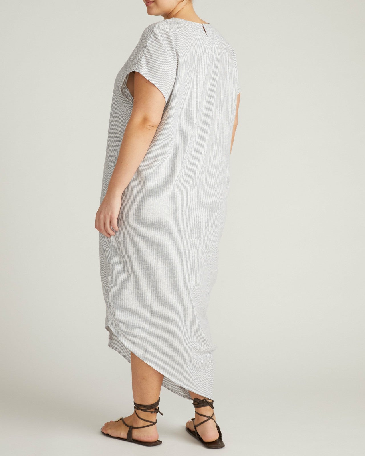 Iconic Stretch Linen Blend Geneva Dress - Universal Standard