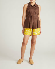 Adelaide Sleeveless Linen Blend Shirt - Universal Standard