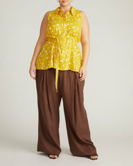Adelaide Sleeveless Linen Blend Shirt - Universal Standard