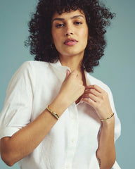 Luisa Short Sleeve Linen Blend Shirt - Universal Standard