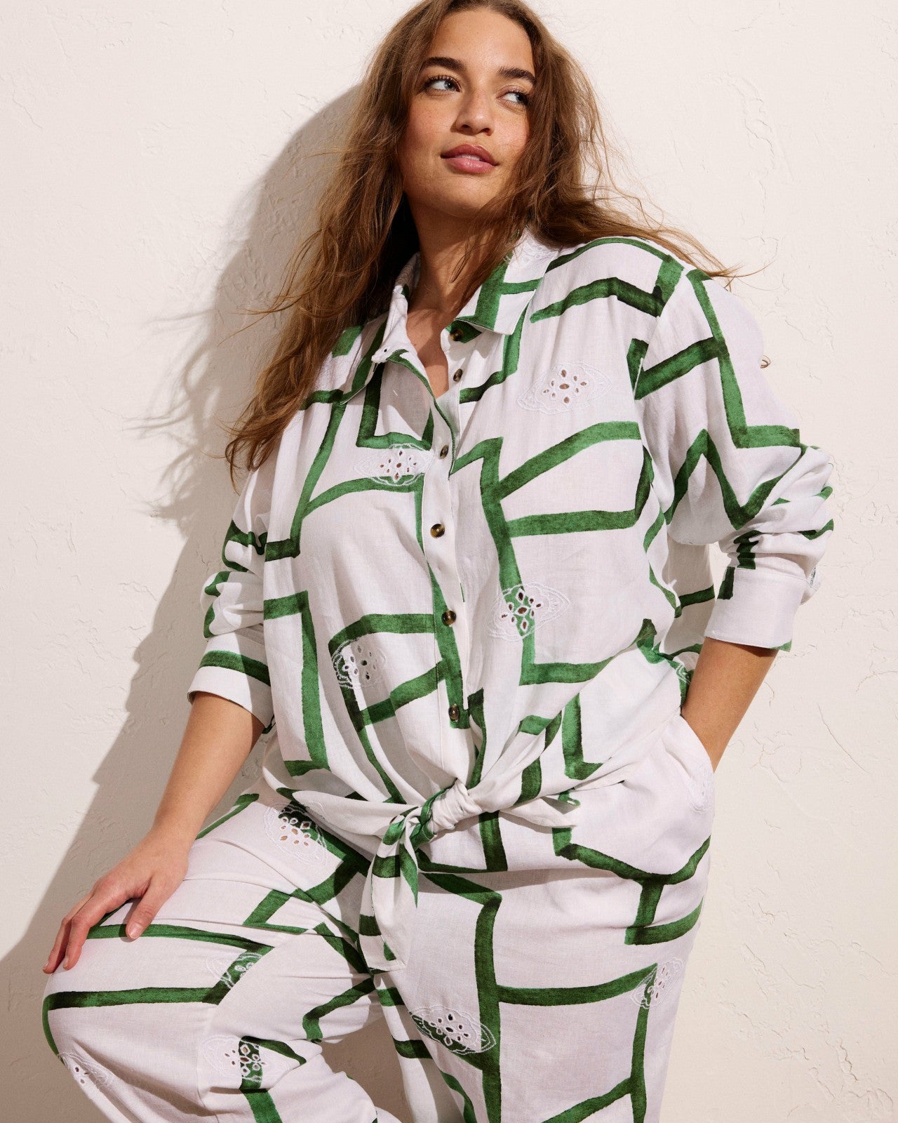 Dawn Linen Blend Hi Low Tunic - Universal Standard
