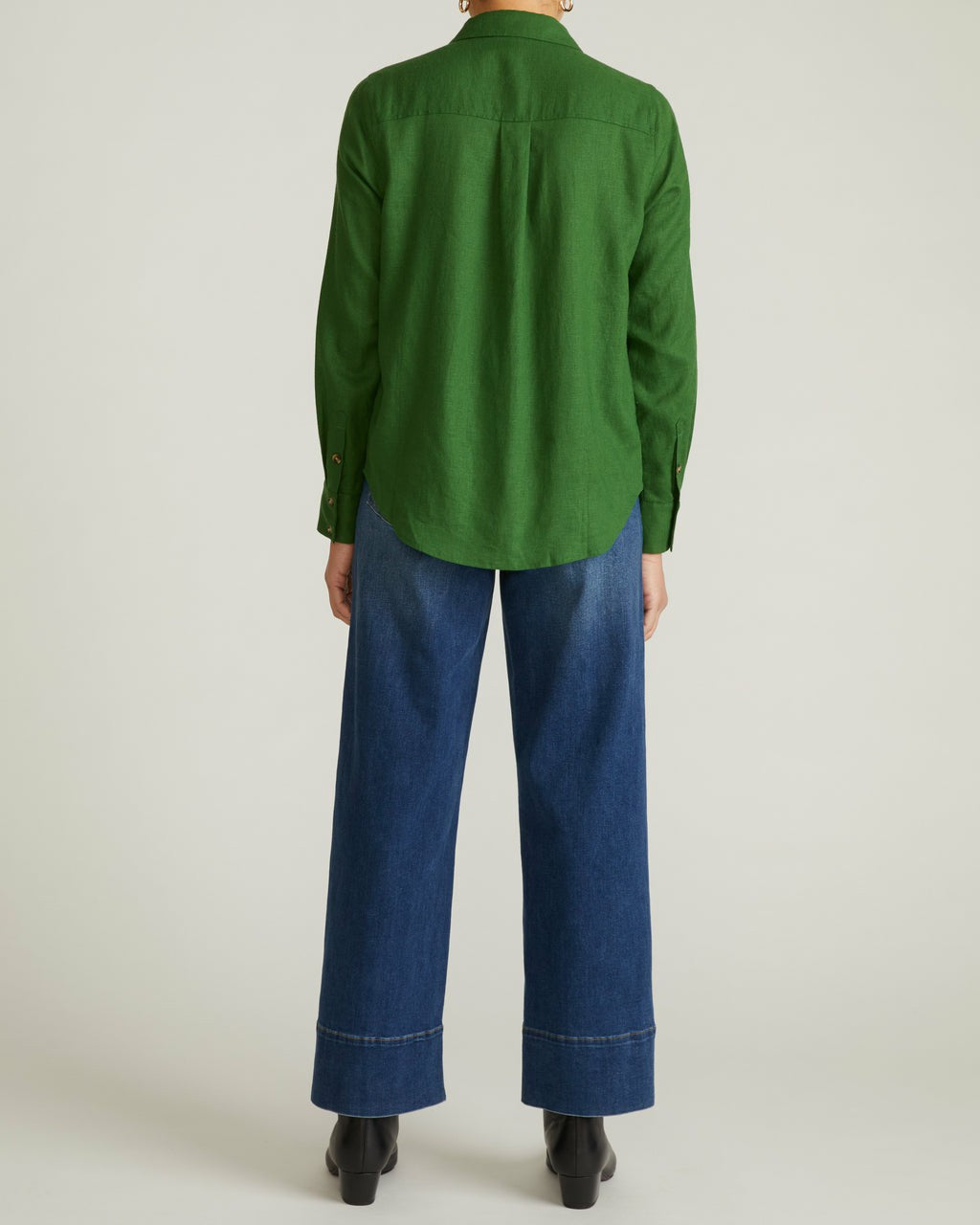 Elbe Stretch Linen Blend Shirt - Universal Standard