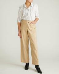 Elbe Stretch Linen Blend Shirt - Universal Standard