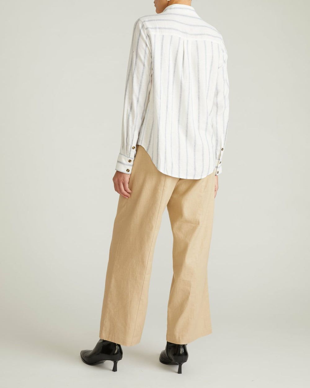 Elbe Stretch Linen Blend Shirt - Universal Standard