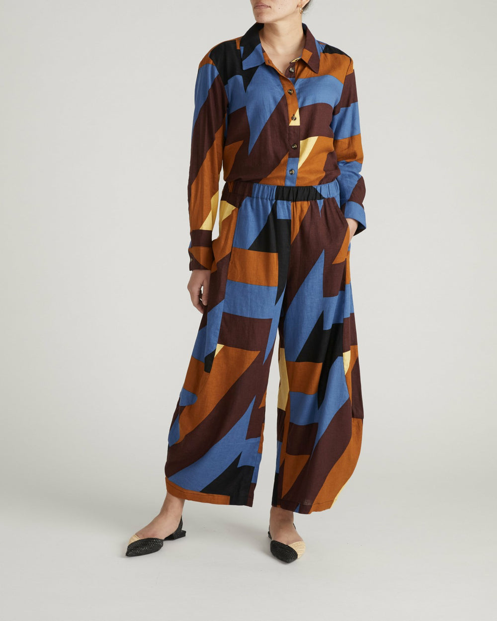 Dawn Linen Blend Hi Low Tunic - Universal Standard