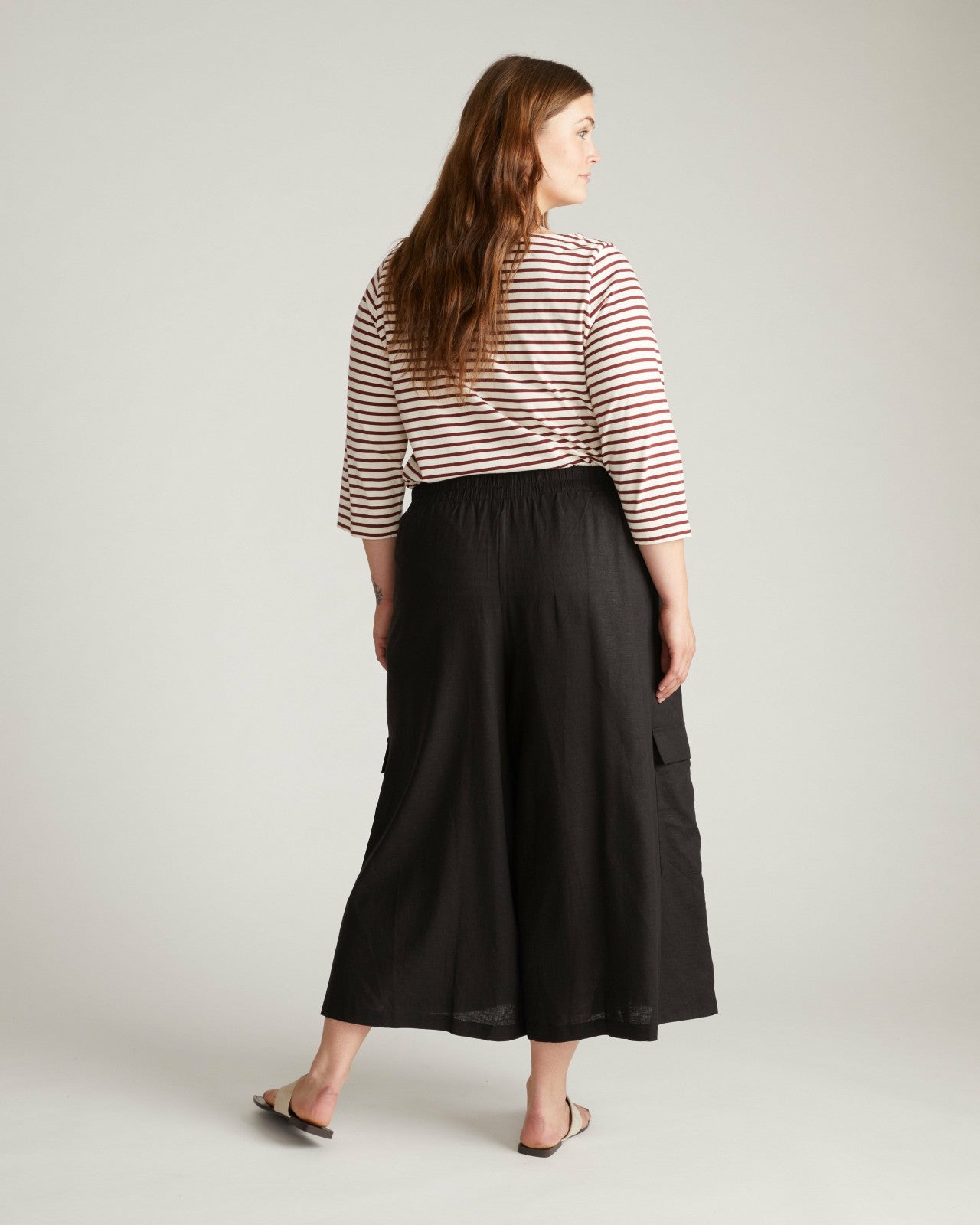Palazzo Cargo Linen Blend Pant - Universal Standard