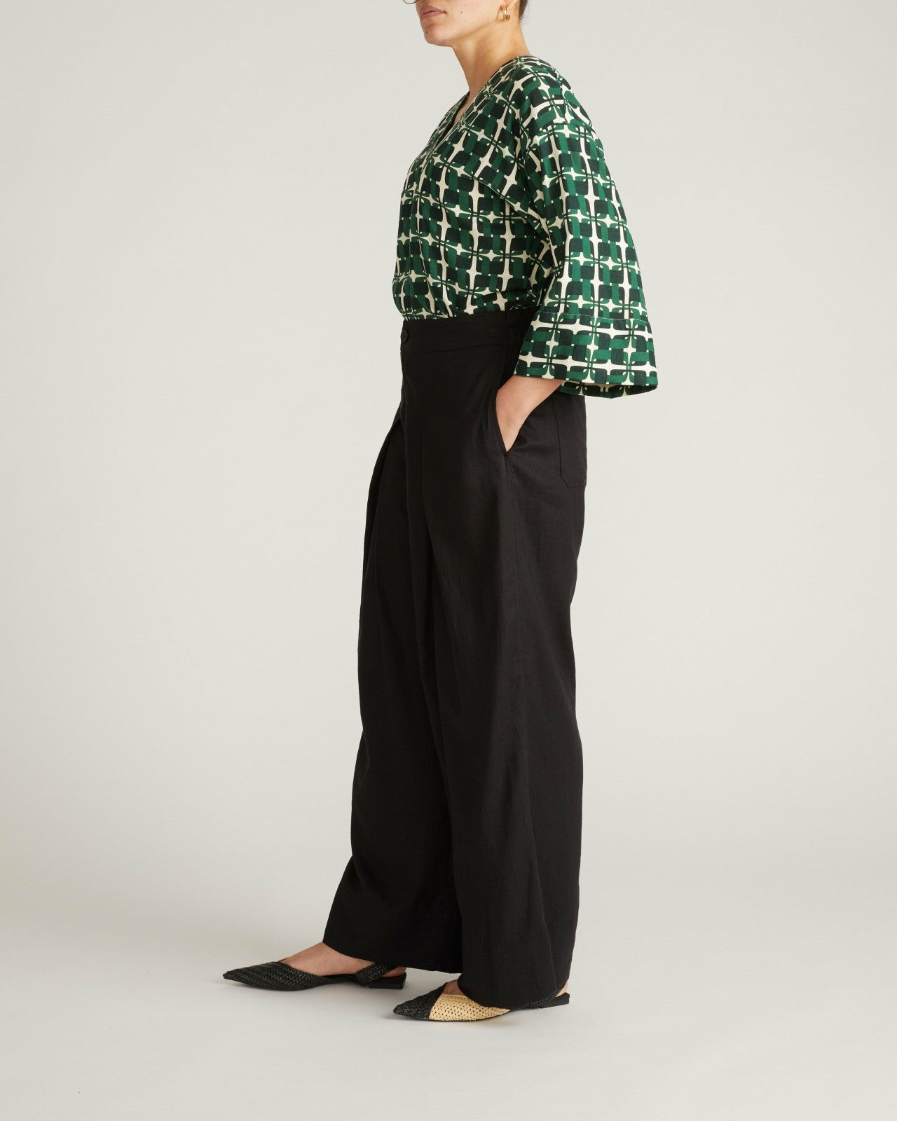 Marley Wide Leg Linen Blend Pants - Universal Standard