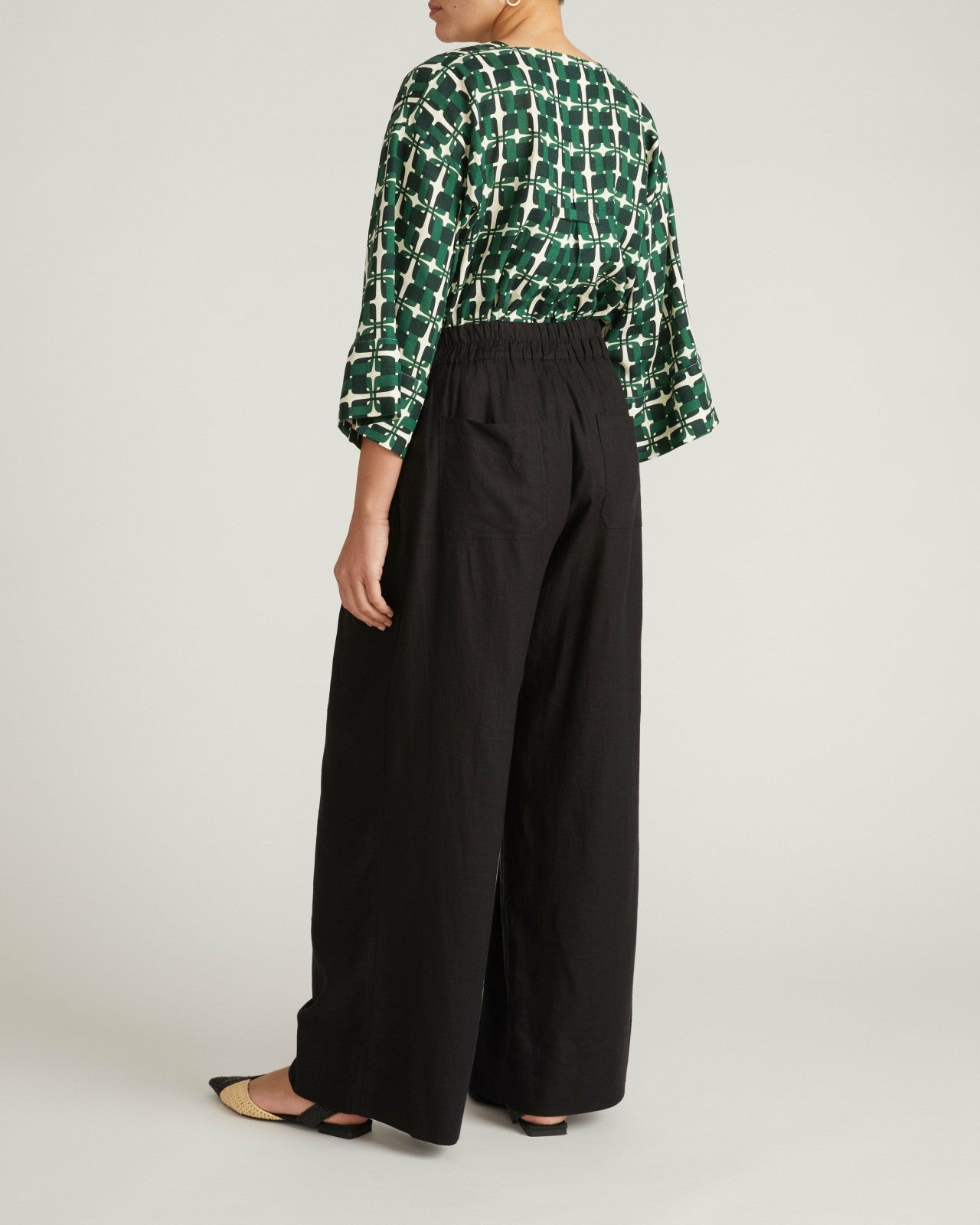 Marley Wide Leg Linen Blend Pants - Universal Standard