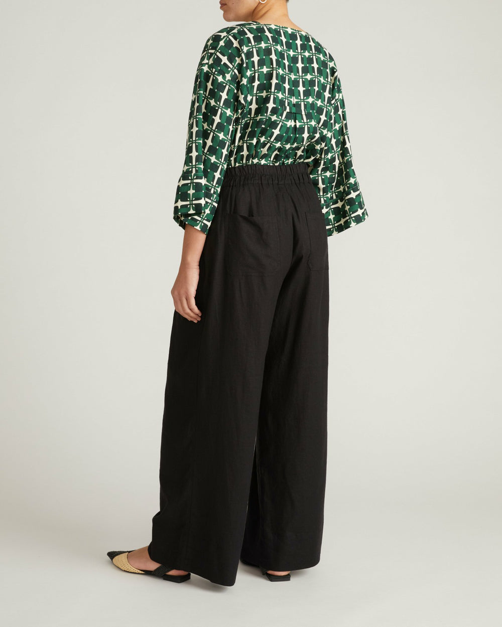 Marley Wide Leg Linen Blend Pants - Universal Standard