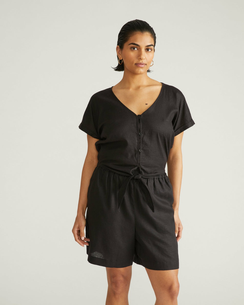 Juniper Linen Blend Easy Pull-On Shorts - Universal Standard