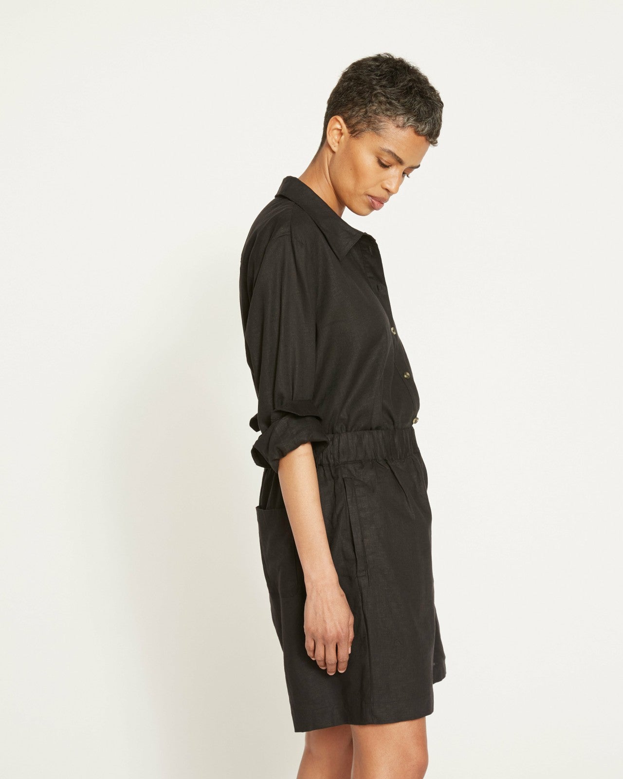 Juniper Linen Blend Easy Pull-On Shorts - Universal Standard