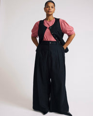 Palais Stretch Linen Blend Wide Leg Pant - Universal Standard