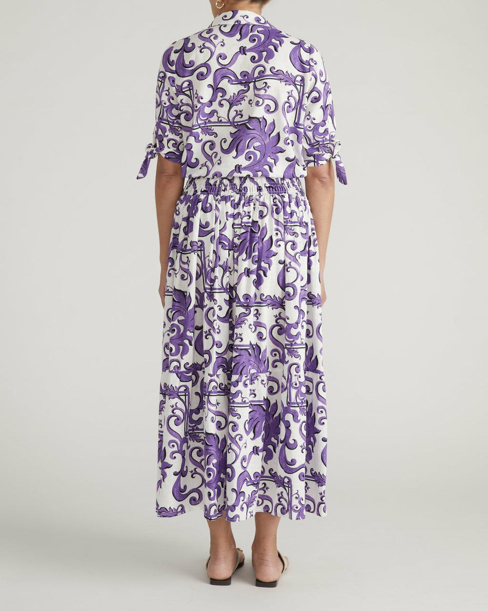 Tosca Linen Blend Maxi Skirt - Universal Standard