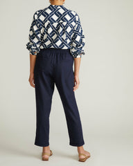 Sayville Linen Blend Drawstring Pant - Universal Standard
