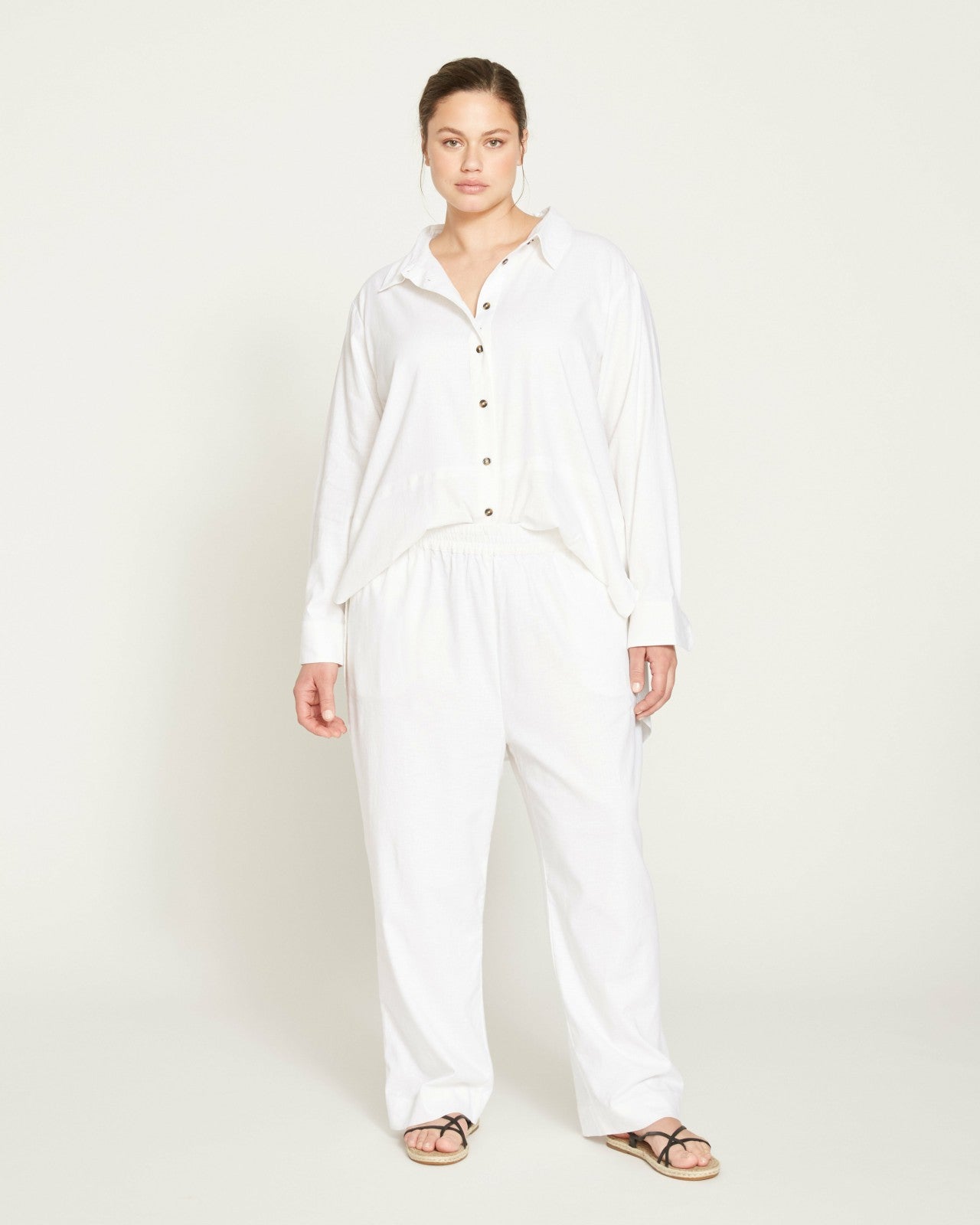 Iris Linen Blend Easy Pull-On Pants - Universal Standard