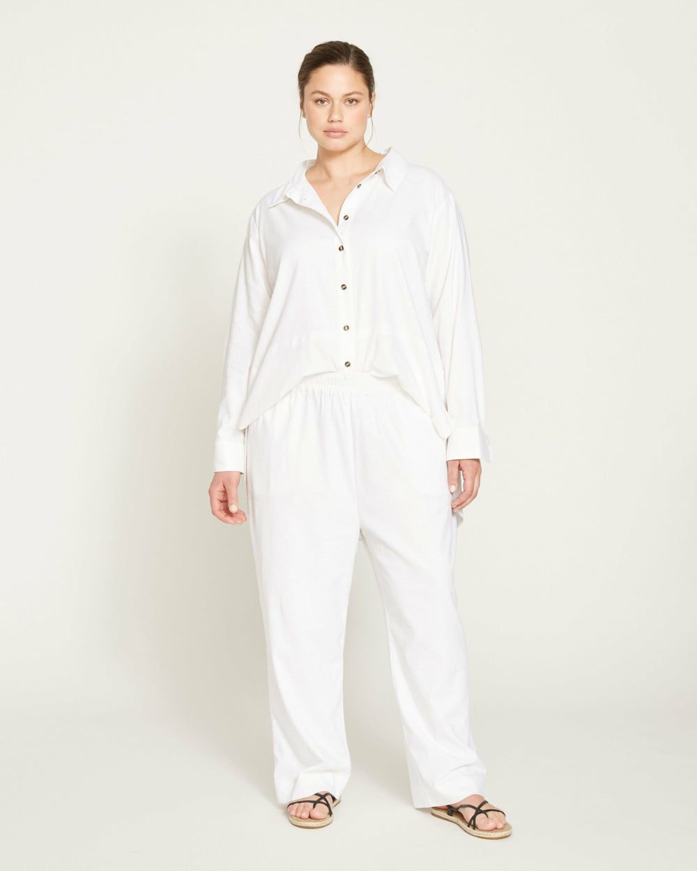 Iris Linen Blend Easy Pull-On Pants - Universal Standard
