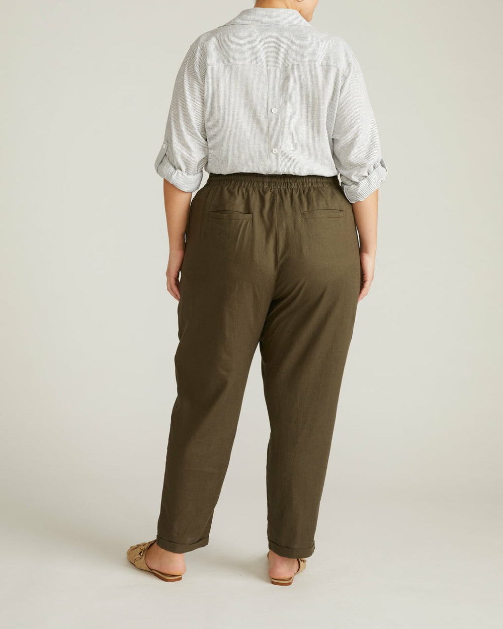Sayville Linen Blend Drawstring Pant - Universal Standard