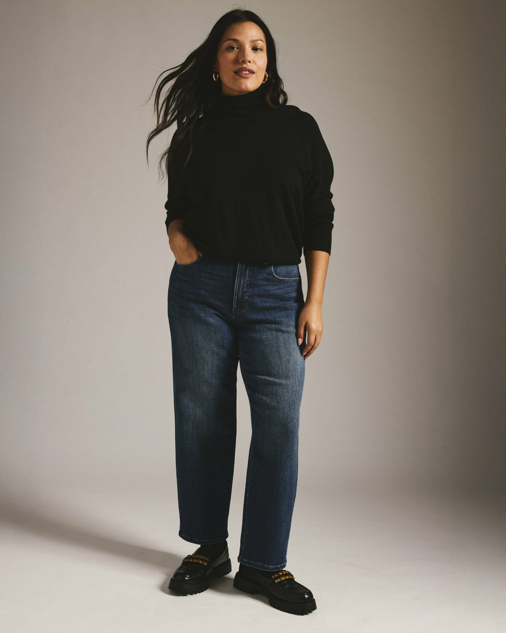 Etta High Rise Straight Leg Jeans 28 Inch - Universal Standard